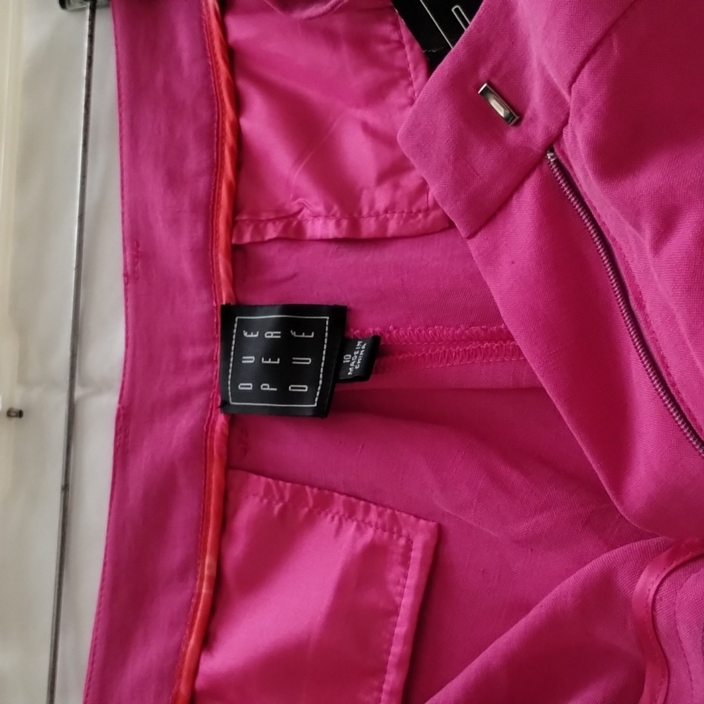 Due per Due silk slacks